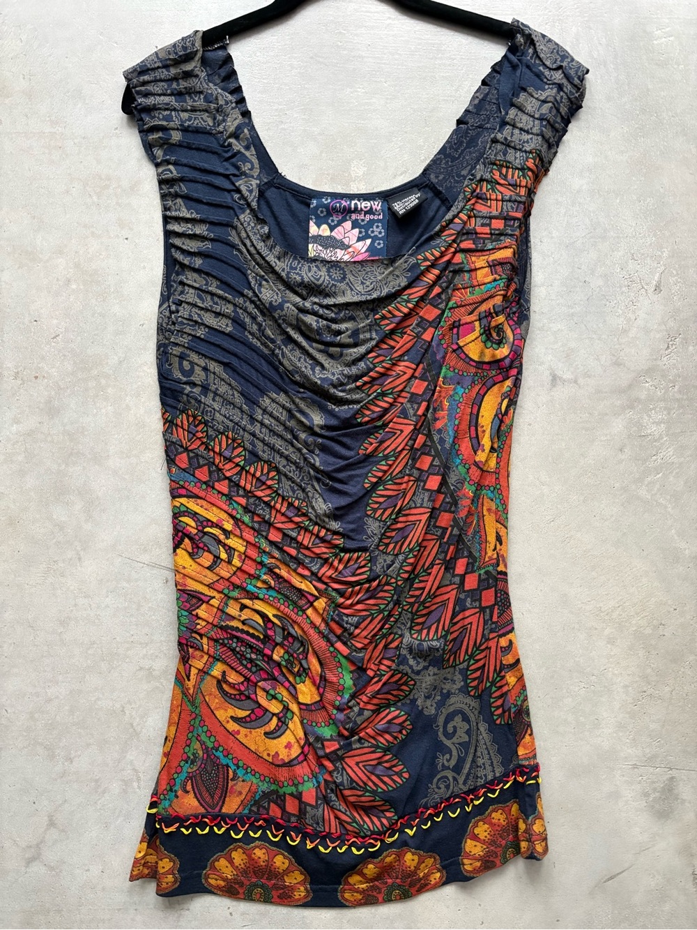 NWOT Desigual Archival Mandala Top